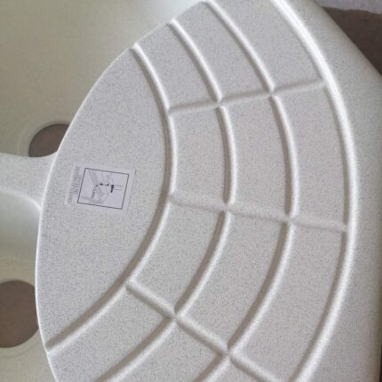 ΝΕΡΟΧΥΤΗΣ ΣΥΝΘΕΤΙΚΟΣ ΓΩΝΙΑΚΟΣ 82,5x82,5x50 2πλός (711 GRANITE WHITE)