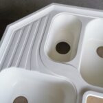 ΝΕΡΟΧΥΤΗΣ ΣΥΝΘΕΤΙΚΟΣ ΓΩΝΙΑΚΟΣ 81,5x81,5x50 3πλός (711 WHITE)