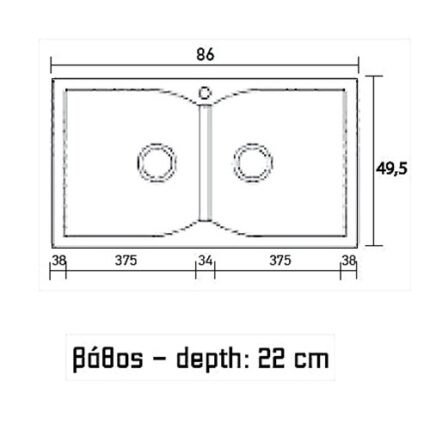 ΝΕΡΟΧΥΤΗΣ ΣΥΝΘΕΤΙΚΟΣ ΓΡΑΝΙΤΗΣ 86x50(336)