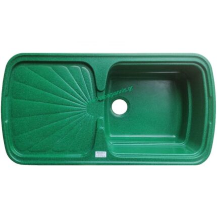 ΝΕΡΟΧΥΤΗΣ ΣΥΝΘΕΤΙΚΟΣ ΓΡΑΝΙΤΗΣ 96x50,5 (707 GRANITE GREEN)