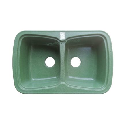 ΝΕΡΟΧΥΤΗΣ ΣΥΝΘΕΤΙΚΟΣ ΓΡΑΝΙΤΗΣ 81x49,5 (704 GRANITE GREEN dark)