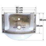 ΝΙΠΤΗΡΑΣ επικαθήμενος ΕΠΙΠΛΟΥ 65cm SANTORINI διαλογής
