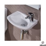 ΝΙΠΤΗΡΑΣ ΜΠΑΝΙΟΥ BOXER 46cm επιτοίχιος ΒΙΤΡΟΥΒΙΤ