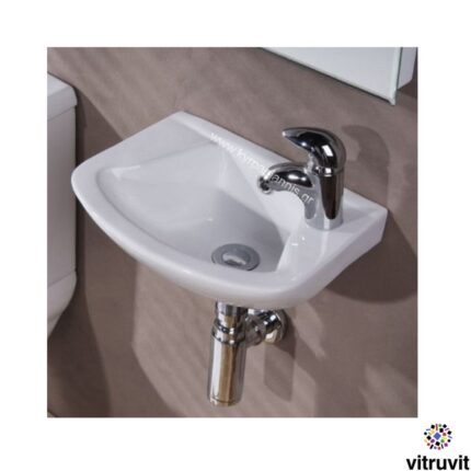 ΝΙΠΤΗΡΑΣ ΜΠΑΝΙΟΥ BOXER 46cm επιτοίχιος ΒΙΤΡΟΥΒΙΤ