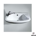 ΝΙΠΤΗΡΑΣ ΜΠΑΝΙΟΥ BOXER 46cm επιτοίχιος ΒΙΤΡΟΥΒΙΤ