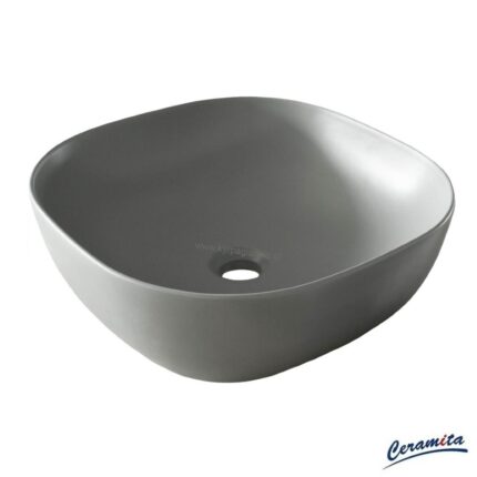 ΝΙΠΤΗΡΑΣ ENCORE GREY MATT 40cm επικαθήμενος CERAMITA