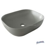 ΝΙΠΤΗΡΑΣ ENCORE GREY MATT 50cm επικαθήμενος CERAMITA