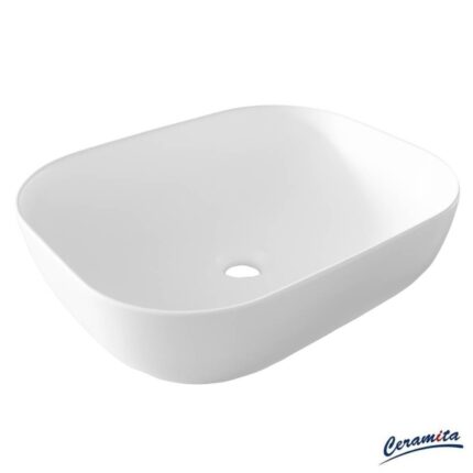 ΝΙΠΤΗΡΑΣ ENCORE WHITE MATT 50cm επικαθήμενος CERAMITA