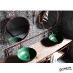 ΝΙΠΤΗΡΑΣ F434 GREΕΝ MATT Φ40cm επικαθήμενος CERAMITA