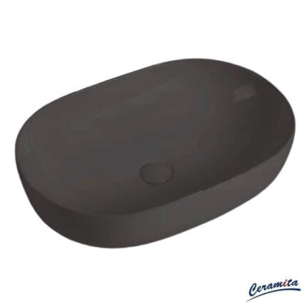 ΝΙΠΤΗΡΑΣ M60I BLACK MATT 60cm επικαθήμενος CERAMITA