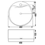 ΝΙΠΤΗΡΑΣ ΜΠΑΝΙΟΥ ΜΠΟΛ φ46 (ΑΝ6018) επικαθήμενος