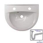 ΝΙΠΤΗΡΑΣ μπάνιου PRESIDENT 44,5x36 (CERSANIT)