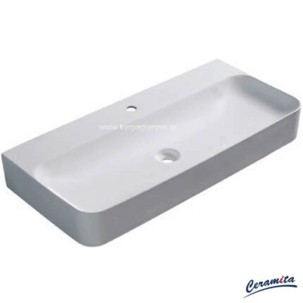 ΝΙΠΤΗΡΑΣ SLIM WHITE 100cm επικαθήμενος CERAMITA