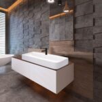 ΝΙΠΤΗΡΑΣ SLIM WHITE 100cm επικαθήμενος CERAMITA