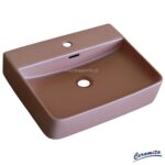 ΝΙΠΤΗΡΑΣ SLIM BROWN MATT 50cm επικαθήμενος CERAMITA