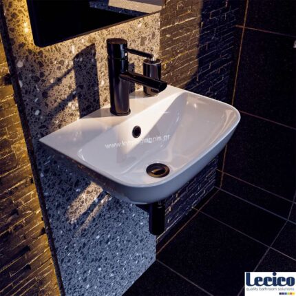 ΝΙΠΤΗΡΑΣ ΜΠΑΝΙΟΥ SQUARE 45cm επικαθήμενος LECICO