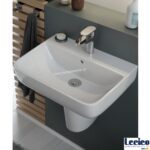 ΝΙΠΤΗΡΑΣ ΜΠΑΝΙΟΥ SQUARE 45cm επικαθήμενος LECICO