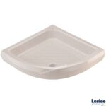 ΝΤΟΥΖΙΕΡΑ 80x80 Γωνιακή-Ημικυκλική Πορσελάνινη (Lecico)