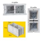 ΤΣΙΜΕΝΤΟΛΙΘΟΣ 34x17x17