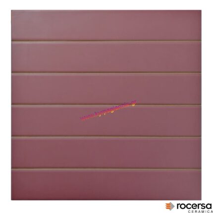 ΠΛΑΚΑΚΙ τοίχου CONCEPT MAT BENERENJA 6x1 31,6x31,6 Κοκκινόπαστο Rocersa