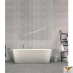 ΠΛΑΚΑΚΙ τοίχου CORE DECOR FABRIC WARM 30x90 wall Λευκόπαστο Rettificato