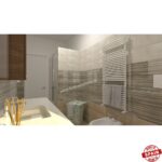 ΠΛΑΚΑΚΙ τοίχου DECOR WEAVE EASY LUCIDO 20x50 Κοκκινόπαστο