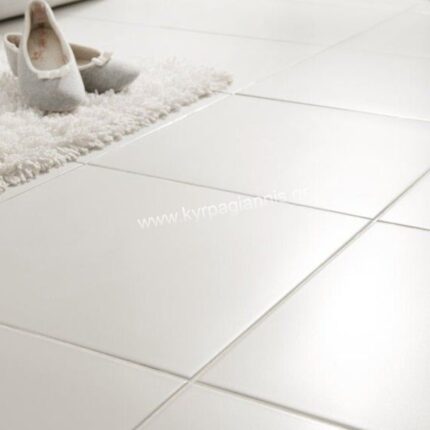 ΠΛΑΚΑΚΙ ΔΑΠΕΔΟΥ ΛΕΥΚΟ GREECE WHITE MAT 42x42