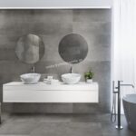 ΠΛΑΚΑΚΙ τοίχου IMPRESS FONCE UNIRECT 30x90 wall Λευκόπαστο Rettificato