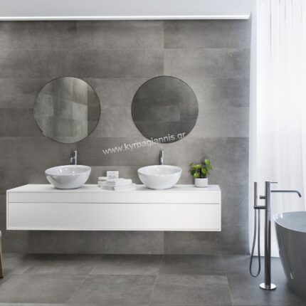 ΠΛΑΚΑΚΙ τοίχου IMPRESS FONCE UNIRECT 30x90 wall Λευκόπαστο Rettificato