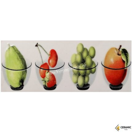 ΠΛΑΚΑΚΙ ΛΙΣΤΕΛΟ τοίχου 0106Β ΛΕΥΚΟ 20x8