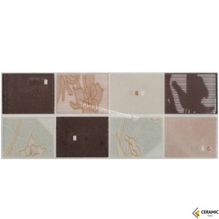 ΠΛΑΚΑΚΙ ΛΙΣΤΕΛΟ τοίχου 0163Β ΚΑΦΕ 20x8