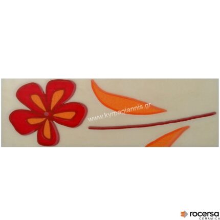 ΠΛΑΚΑΚΙ ΛΙΣΤΕΛΟ τοίχου CE BLOOM RJO 10x31,6