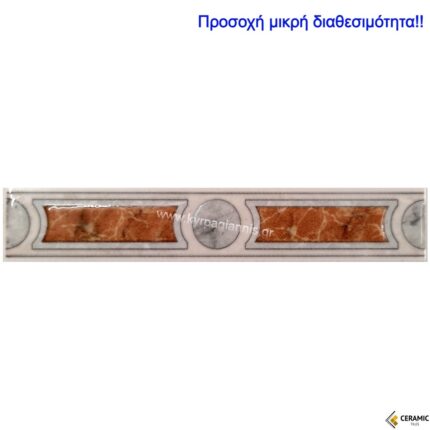 ΠΛΑΚΑΚΙ ΛΙΣΤΕΛΟ τοίχου LILI BEIGE 3x20