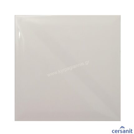 ΠΛΑΚΑΚΙ MONOBLOCK WHITE half bar glossy 20x20