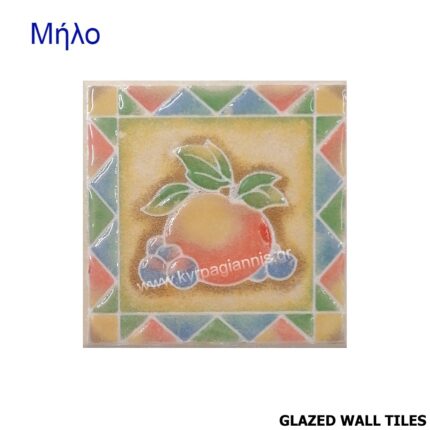 ΝΤΕΚΟΡ τοίχου RUSTIC ROSA 10x10 μήλο