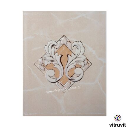 ΠΛΑΚΑΚΙ ΝΤΕΚΟΡ ΚΡΗΤΗ ΜΠΕΖ 20x25 βίτρουβιτ