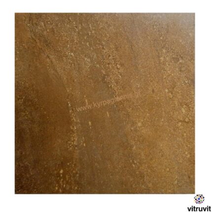 ΠΛΑΚΑΚΙ δαπέδου πορσελανάτο ODEON BROWN 40,3x40,3 (Αντιπαγωτικό)