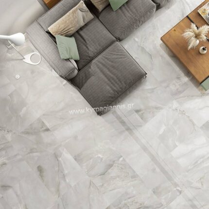 ΠΛΑΚΑΚΙ ONYX GREY glossy 60x60 Πορσελανάτο