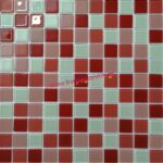 Ψηφίδα Άσπρη-Κόκκινη GB09 δίχτυ 30x30