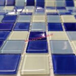 Ψηφίδα Άσπρη-Μπλε JB10 δίχτυ 30x30