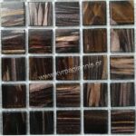 Ψηφίδα Ιριδίζουσα καφέ AT-E02 δίχτυ 32,7x32,7