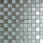 Ψηφίδα Ασημί J51 Καθρέπτης 30x30 δίχτυ