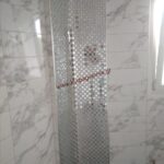 Ψηφίδα Ασημί J51 Καθρέπτης 30x30 δίχτυ