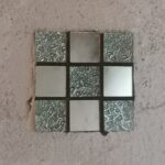 Ψηφίδα Ασημί J51 Καθρέπτης 30x30 δίχτυ