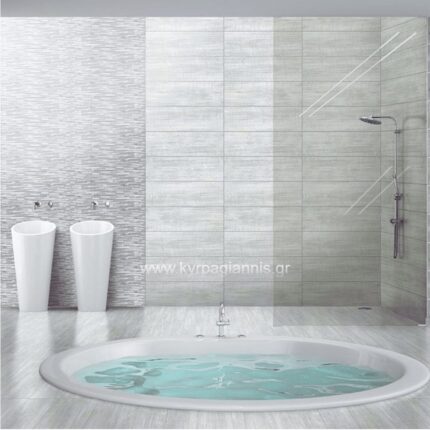 ΠΛΑΚΑΚΙ τοίχου SHABBY GRIGIO 20x60 Κοκκινόπαστο