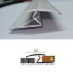 ΠΡΟΦΙΛ ΑΛΟΥΜΙΝΙΟΥ ΑΝΙΣΟΠΕΔΟ χρωμέ ματ 8mm