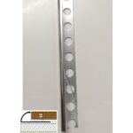 ΠΡΟΦΙΛ πλακιδίων ΧΡΩΜΕ inox ΓΥΑΛΙΣΤΕΡΟ 10mm 2,5m