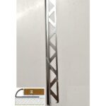 ΠΡΟΦΙΛ πλακιδίων ΧΡΩΜΕ ΓΥΑΛΙΣΤΕΡΟ 8mm 2,5m