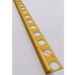 ΠΡΟΦΙΛ αλουμινίου πλακιδίων ΧΡΥΣΟ ΜΑΤ 8mm 2,5m ανοιχτό