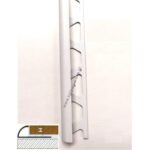 ΠΡΟΦΙΛ πλακιδίων PVC ΑΒΡ ΛΕΥΚΟ 8mm 2,70m (ανοιχτό)